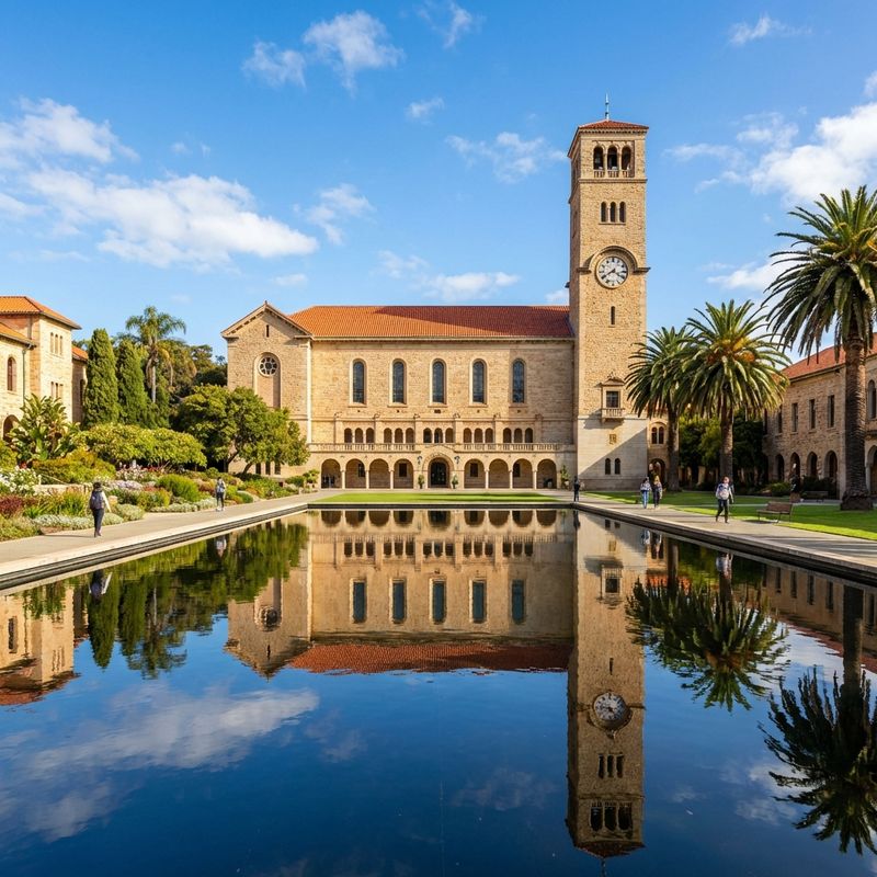 University of Western Australia - kampus v Crawley, Perth